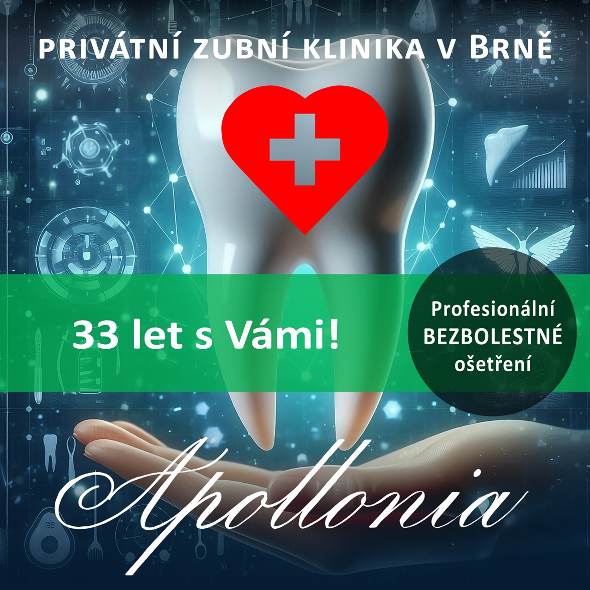 33 let kliniky Apollonia
