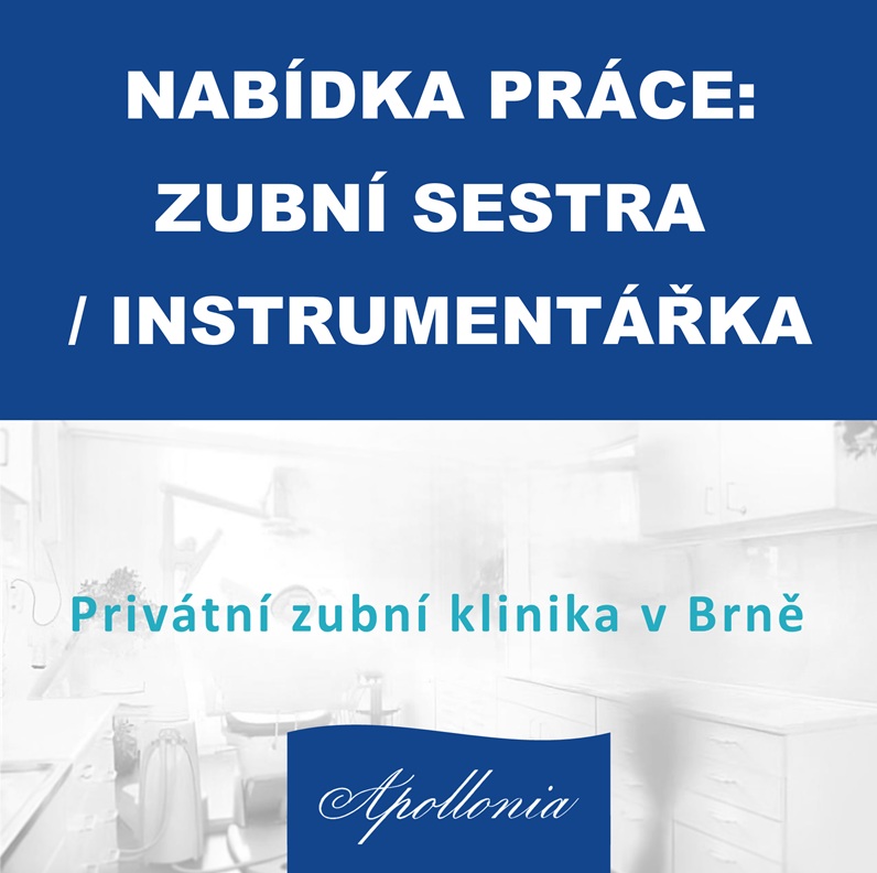 Zubní klinika Apollonia – nábor zubní sestry/instrumentářky